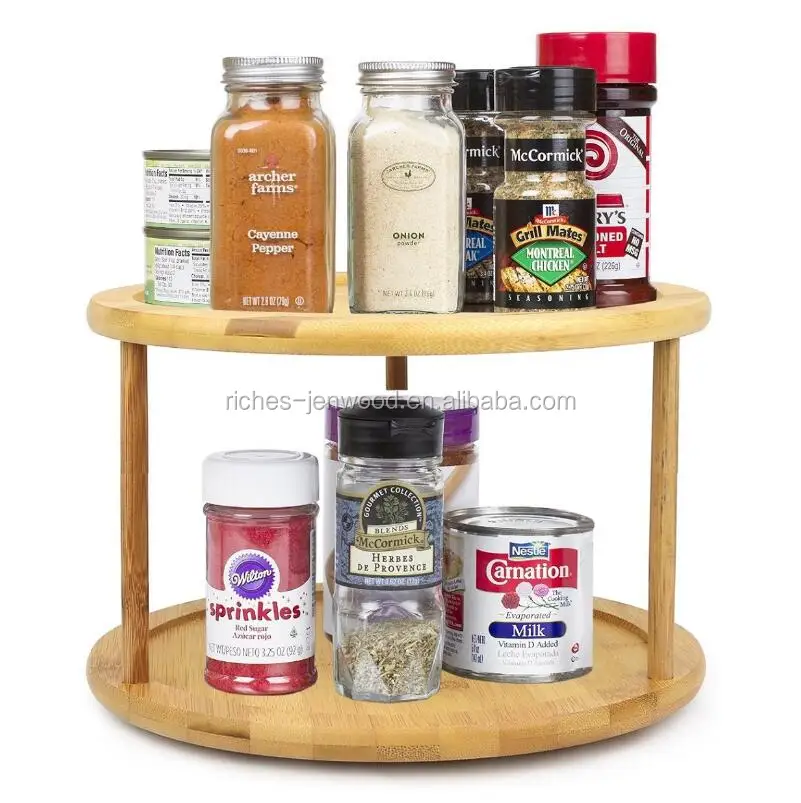 Bamboo 2 Tier Lazy Susan Turntable.jpg
