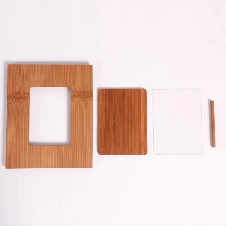 
antique cheap factory price custom making OEM bamboo picture frame factory 