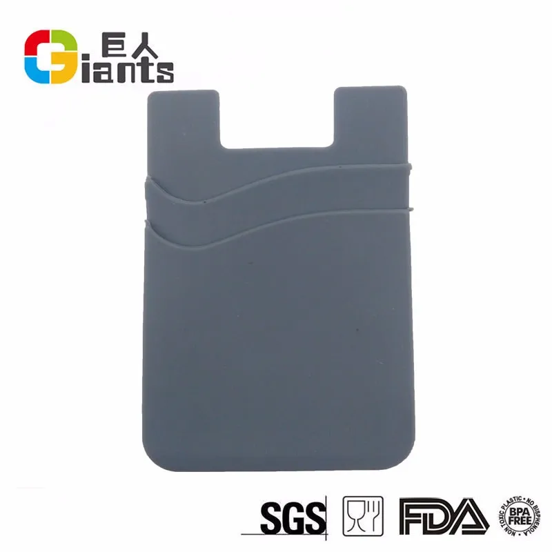 Двойной слой м 3 м клей силиконовый сотовый телефон кошелек