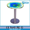 high quality fancy led liquid coffee table,lava colorful liquid high gloss bar table
