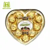 Delicious 12 Pieces Heart Chocolate Coated Peanut Candy