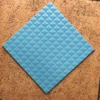 useful sky blue ceramic non-slip extruded 300x300mm floor tiles