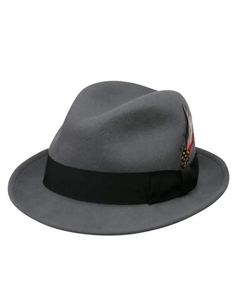 Cheap Grey Fedora Hat Men, find Grey Fedora Hat Men deals on line at