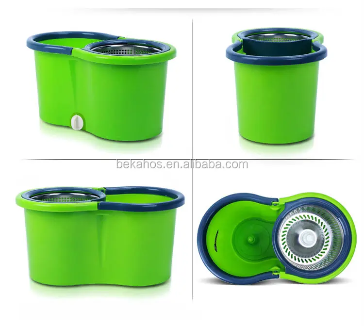 China New Products Cheap Mop Carrefour Mop Mini Bucket Green Color Best