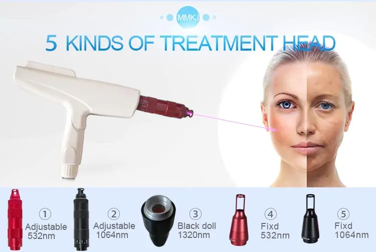 Laser Tattoo Removal 1 Million Shots Portable Q Switched ND Yag Laser Tattoo Removal Machine Price