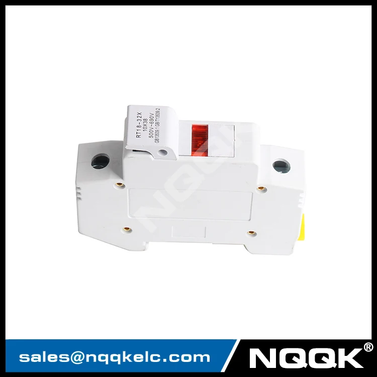 Porte-fusible Rail DIN RT18-32X – 10x38mm, 380V 32A, Pour Installation électrique Sécurisée