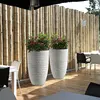 Wholesale planters outdoor garden simple flower pot magnesium mud pot porcelain planter