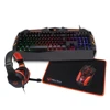 Quiet Compact Mechanical Budget Good Quality Backlit Gaming Keyboard Mouse Headphone And Mouse Pad