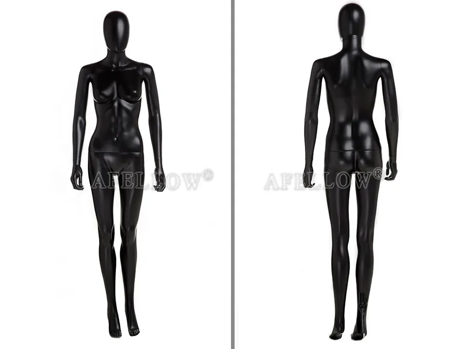 Sf6bkeg Plastic Female Mannequin Full Body Plastic Display Dummy For