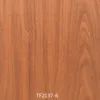 595x595mm 2.3kg Waterproof Interior Decorative Wall Covering Panels Wood Color Square PVC Ceiling Board For Kitchen