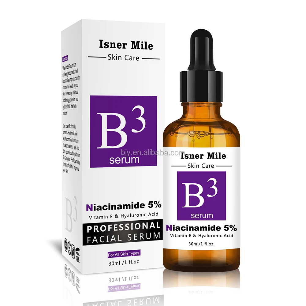 Natural Vitamin B3 Facial Serum Niacinamide 5 Moisturizing Face Cream