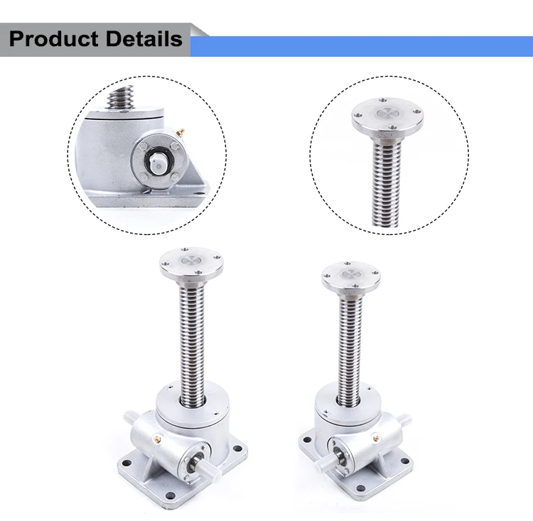 Professional Team Electric Screw Jack Screw Bottle Jack Self Locking 10