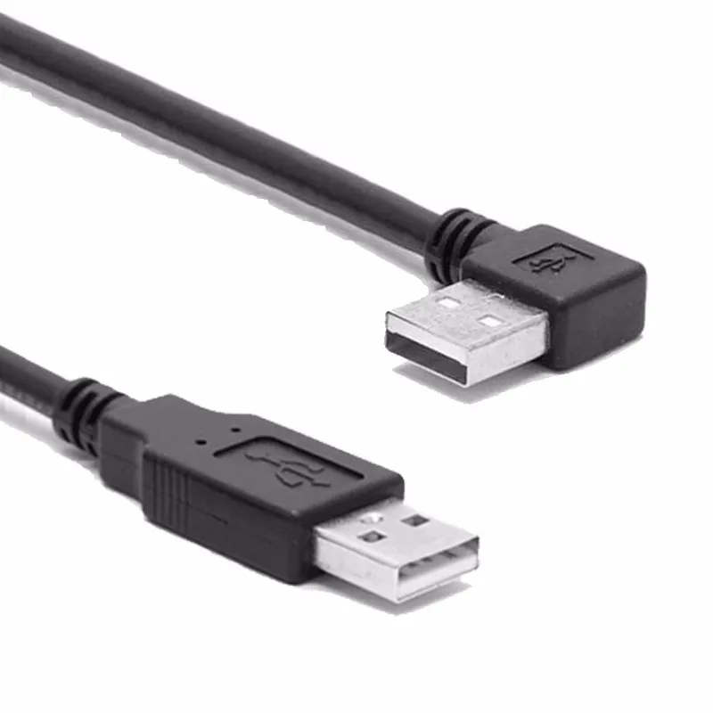 Usb 20 A Male To A Male Data Charge Cable 90 Degree Right Angle 30cm Buy 90 Degree Usb Cable 9711