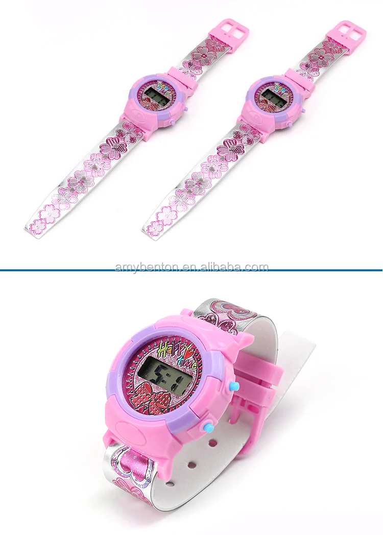 Wholesale Educational Plastic Kids Toy Electric Watch From Amybenton