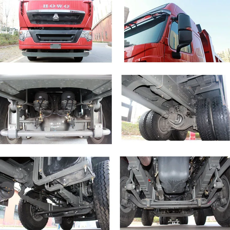 CNHTC SINOTRUK T7H tractor truck 40ton 360hp-540hp with MAN engine red