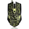 Hot-selling sensitive operating breathing RGB LED backlight laser wired gaming mouse with professional factory supply