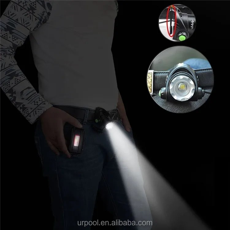 led head lamp with head strap powerful headlamp 10w led light