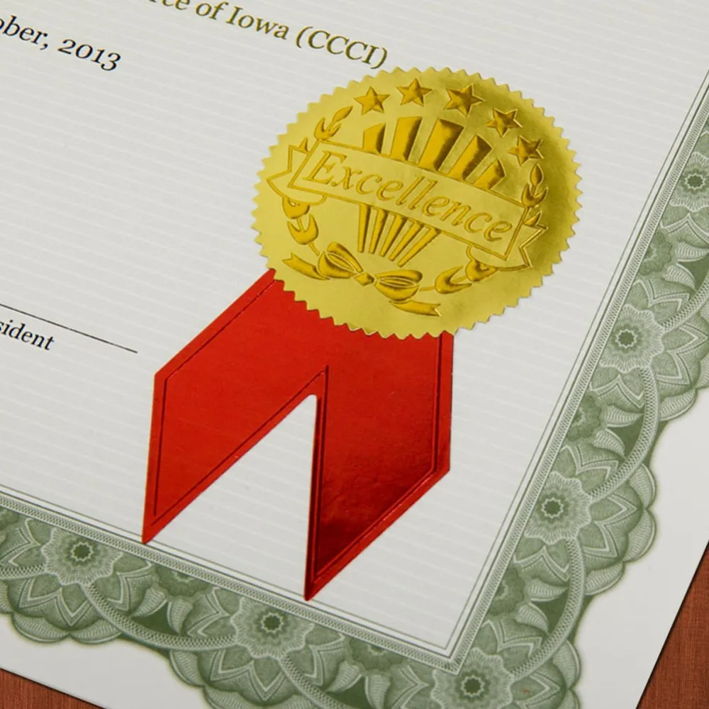Custom Gold Foil Embossed Seals Stamping Label Sticker For Certificate Paper Seal Product On Alibaba Gold Foil Embossed Seals Stamping