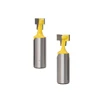 Tungsten Carbide tip Woodworking router Key hole bits 1/2" 12.7mm shank for Carpentry wood furniture decoration tools