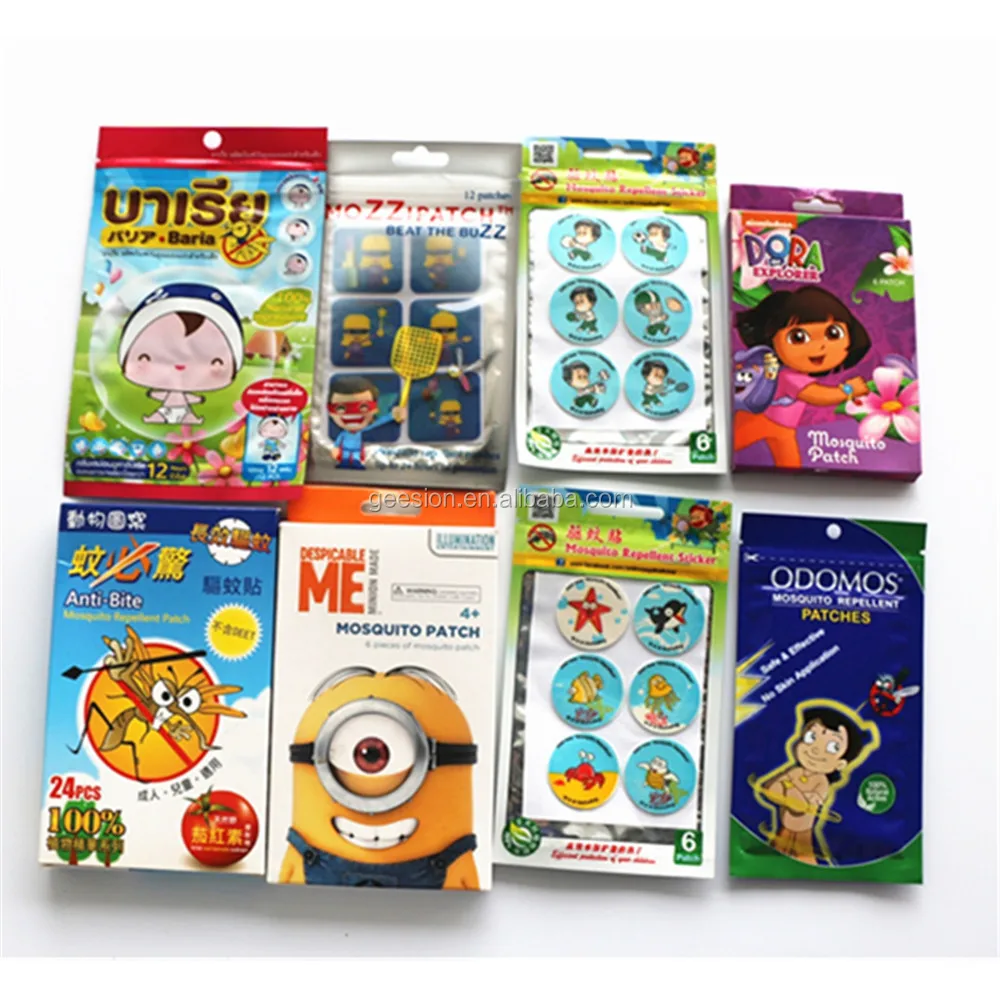 Baby Safe Nonwoven Patch Anti Mosquito Repellent Stickers Deet Insect