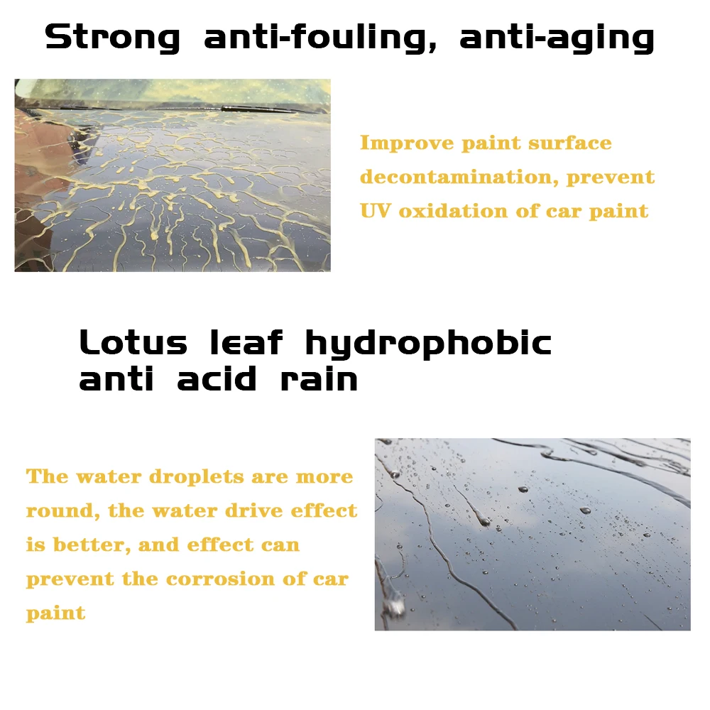 Auto food grade brazilian ceramic coating private label waterproof waterless care liquid crystal wash carnauba polish car wax