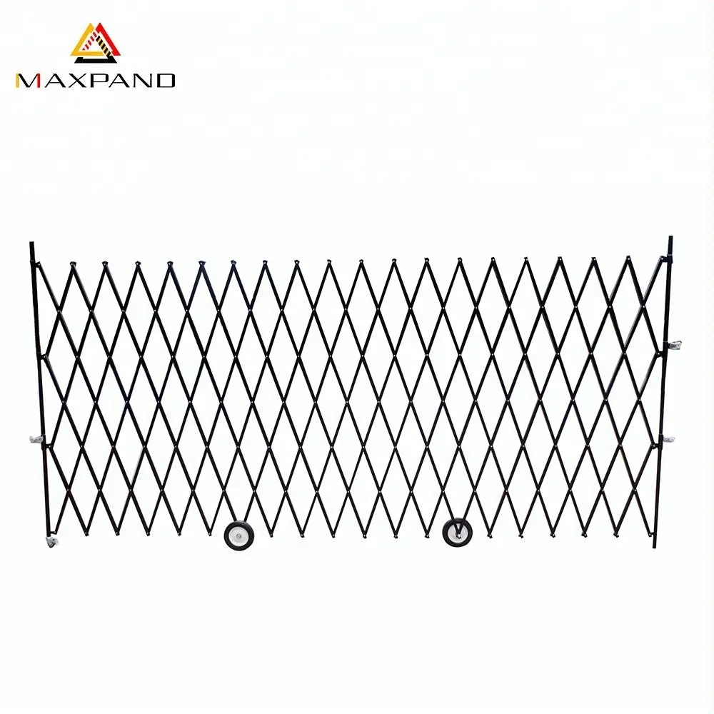 Outdoor Metal Gate Accordion Garage Doors Expanding Retractable Fence Buy Metal Gate