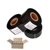 Black color ribbon 25mm 241 manual date batch numbering coding machine hot stamping foil for packaging bags