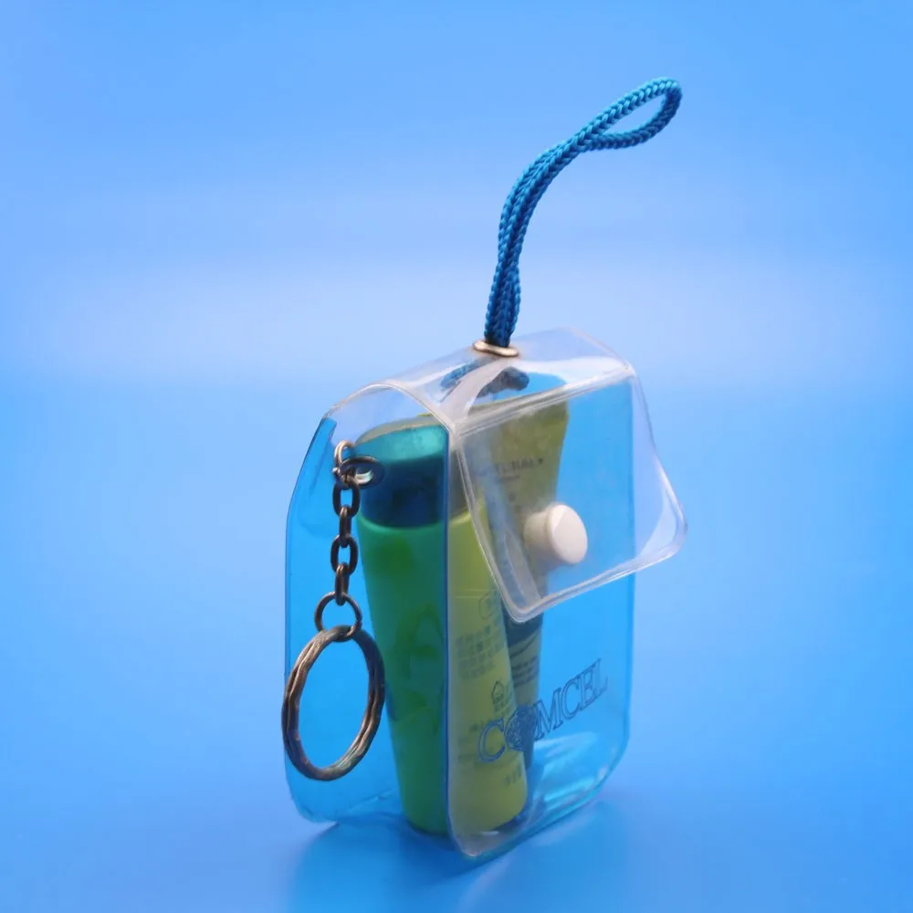 Pvc Plastic Coin Purse Bag With Keychain And Lanyard Buy Pvc Plastic Coin Purse With Keychain