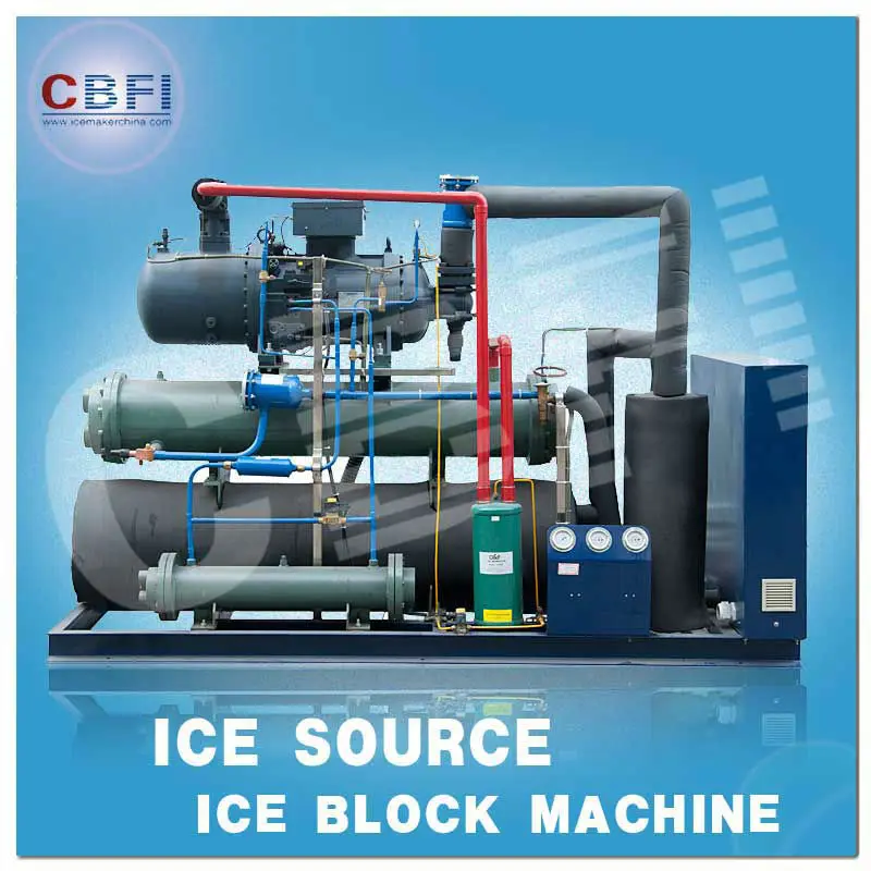 Block ice plant equipment used in Saudi Arabia