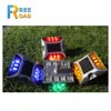 IP68 Waterproof 6LED Aluminum cat eye solar road studs with pin