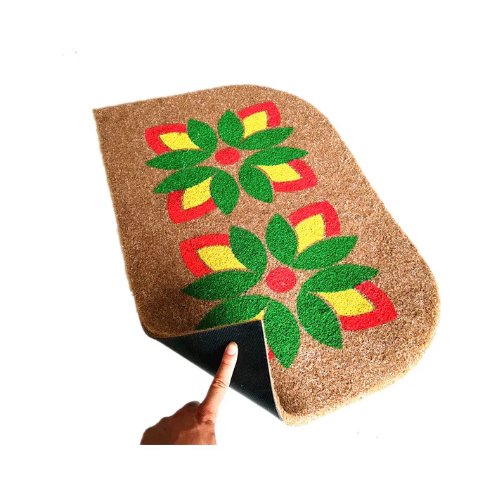 Coconut Fiber Outdoor Rubber Backed Coir Door Mats Buy Coir Mat