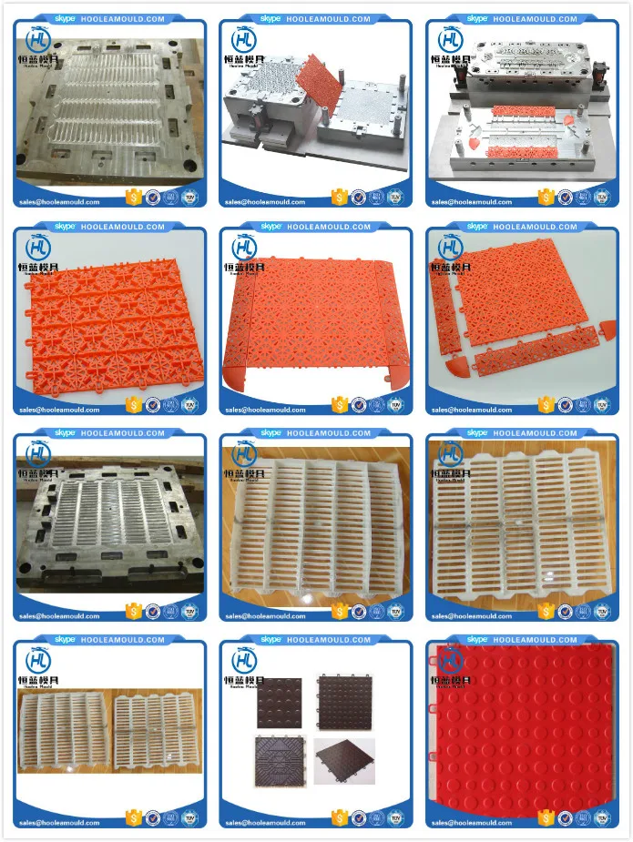Pig slat floor plastic plastic mold