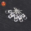 Factory Wholesale Dip warm white Color Candle Flickering 5mm LED