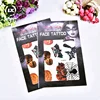 Latest Halloween elements face paint tattoo sticker for horror cosplay