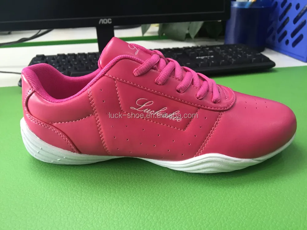 White Athletic Cheer Shoes Custom Brand Training Cheer Shoes Women