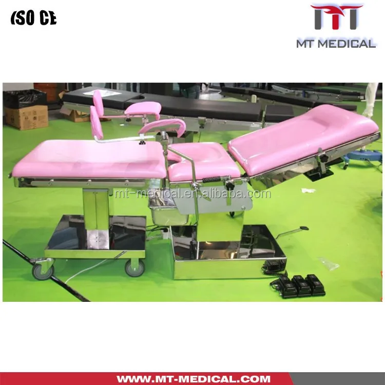 Cheap Gynaecology Electric Examination Operation Table