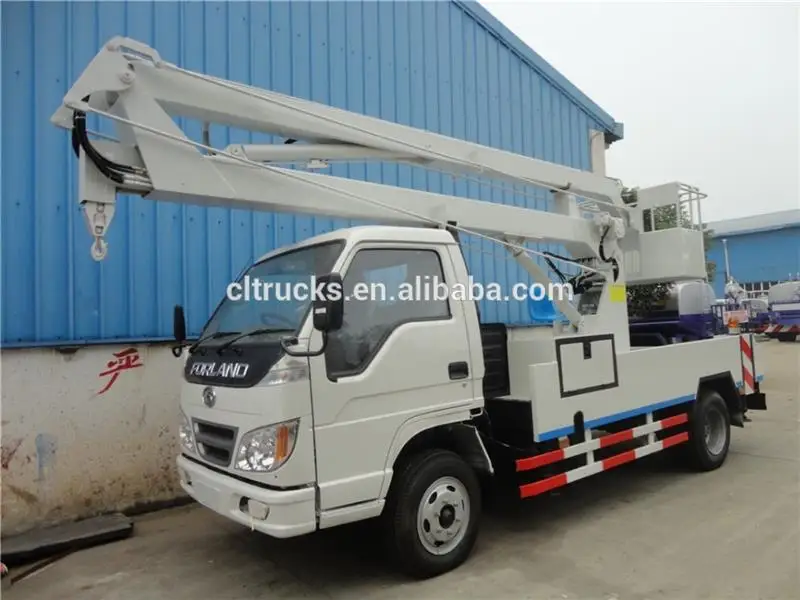 Forland Small Hydraulic Arm Lift Aerial Bucket Truck Buy Aerial Bucket Truck,Hydraulic Lift