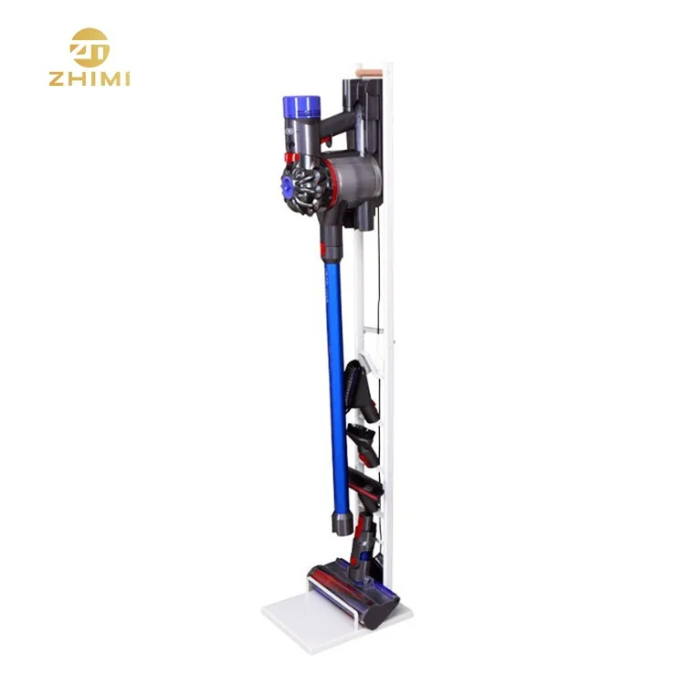 Free Punching Standing Type Home Vacuum Cleaner Hanger Storage Rack For