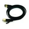 Fiber Optic Flat Cat7 Patch Network Cable Wire Cord LAN Internet RJ45 Jack