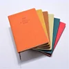Customized soft pu leather agenda printing notebook with special shape