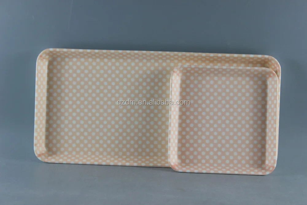 A1 Large And Small Size Melamine Tray Sets