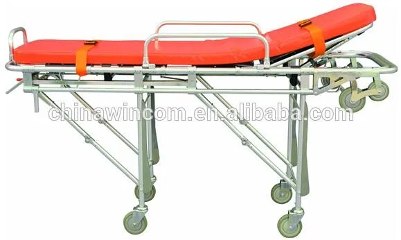Medical Hospital Folding Aluminum Ambulance Stretcher for Sale WN-3A