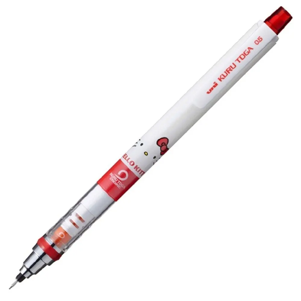 Buy Uni Ball Kuru Toga Hello Kitty Auto Lead Rotation Mechanical Pencil 0 5 Mm Red Ribon In Cheap Price On Alibaba Com