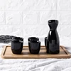 Home drinking ware japanese style high quality cheap and pot porcelain ceramic wine/tea set cup