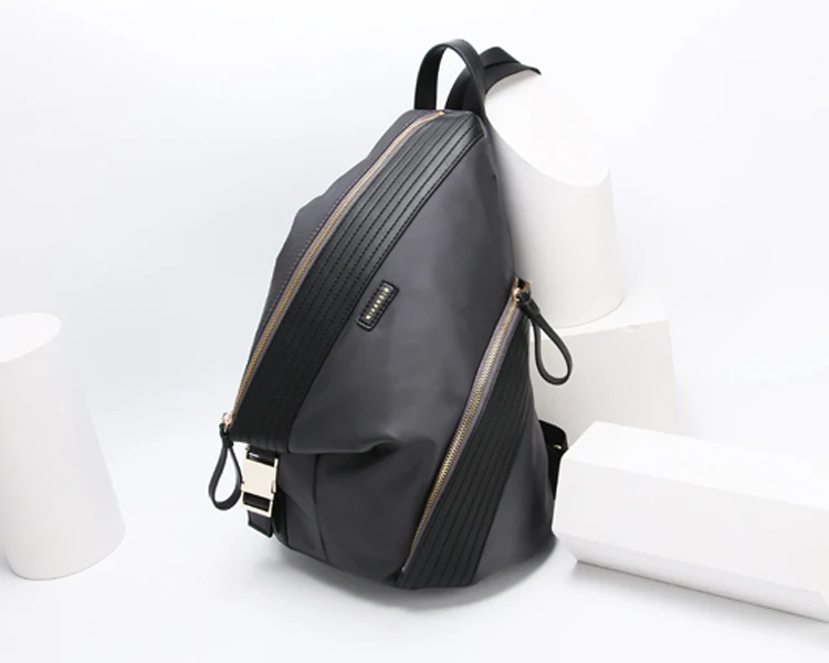 women's leather sling backpacks