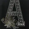 Beauty queen crowns Hot Fix Rhinestone Faceted Super Sparkling crystal transfer designs