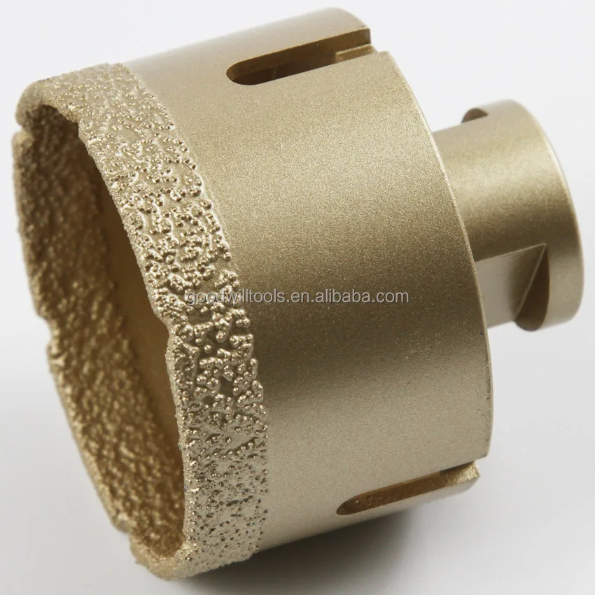 
Vacuum brazed 80mm diamond core drill bit for granite marble concrete porcelain tile glass stone 