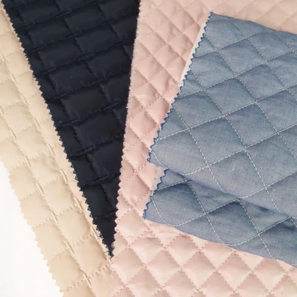 Hot Sale Double Side Polyester Sequins Quilted Fabric For Blanket Buy