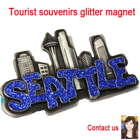 L/'Irak Metal Carte vacances souvenir tourisme collection aimant de réfrigérateur