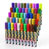 marker pens fine tip sorted by color - new smooth cap - reversible tip custom logo